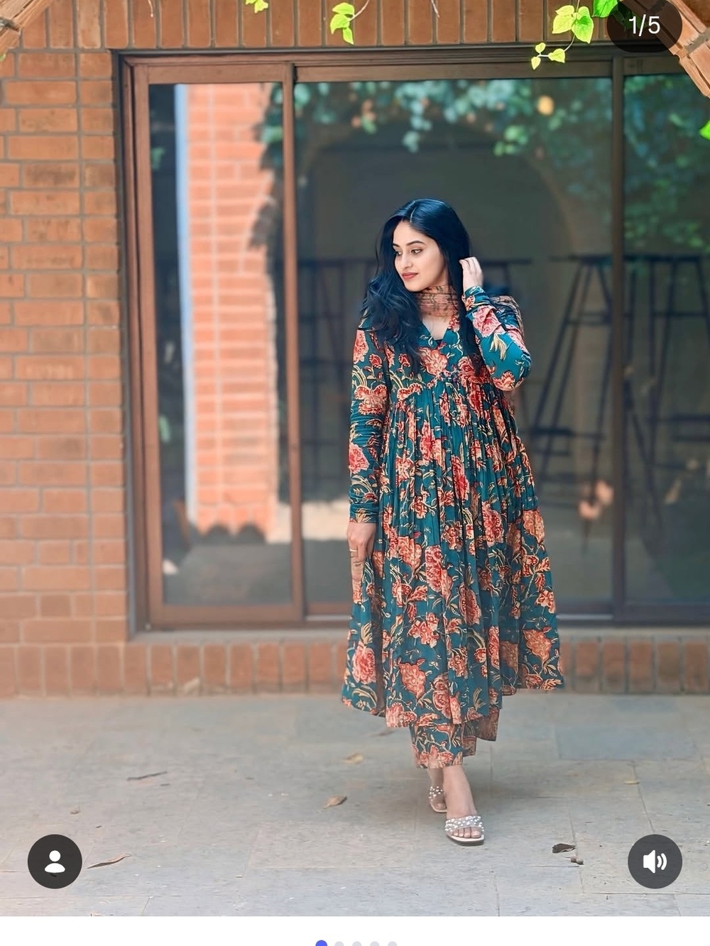 Indian Pakistani Salwar Kameez Alia Cut Palazzo